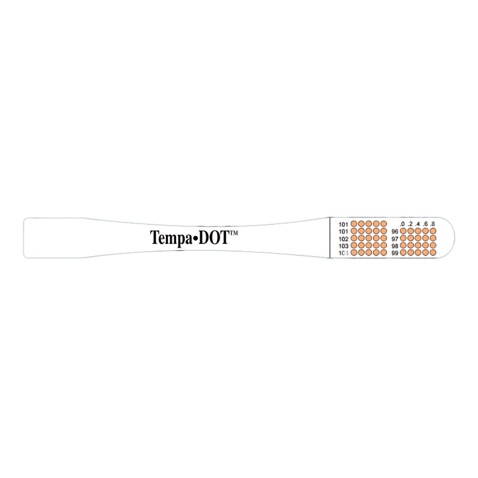 Tempa·DOT Disposable Oral Thermometer