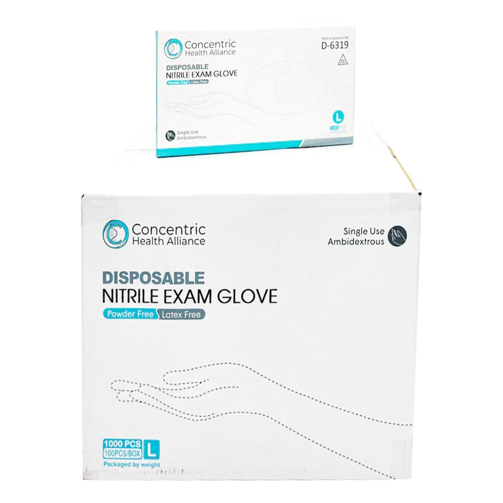 Concentric Exam Glove