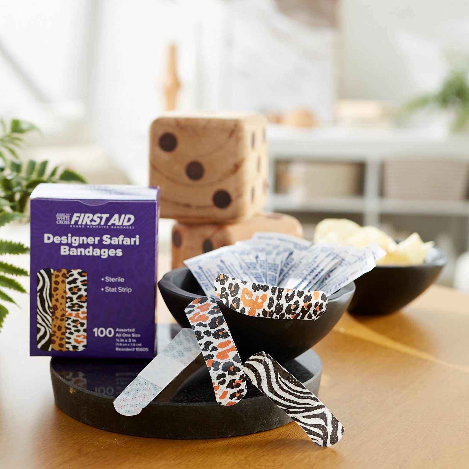 American White Cross Stat Strip Adhesive Strip