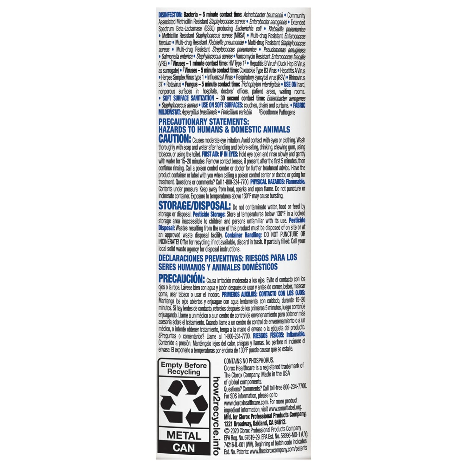 Clorox Healthcare Disinfectant & Deodorizer