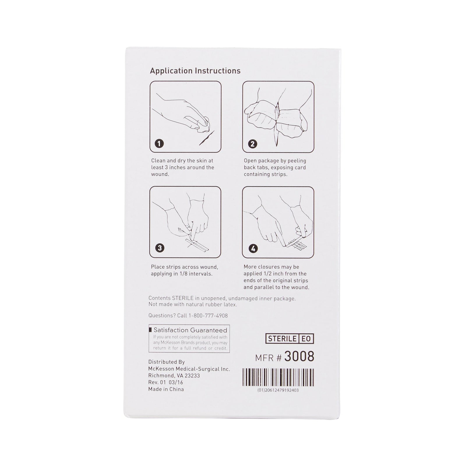 McKesson Skin Closure Strip