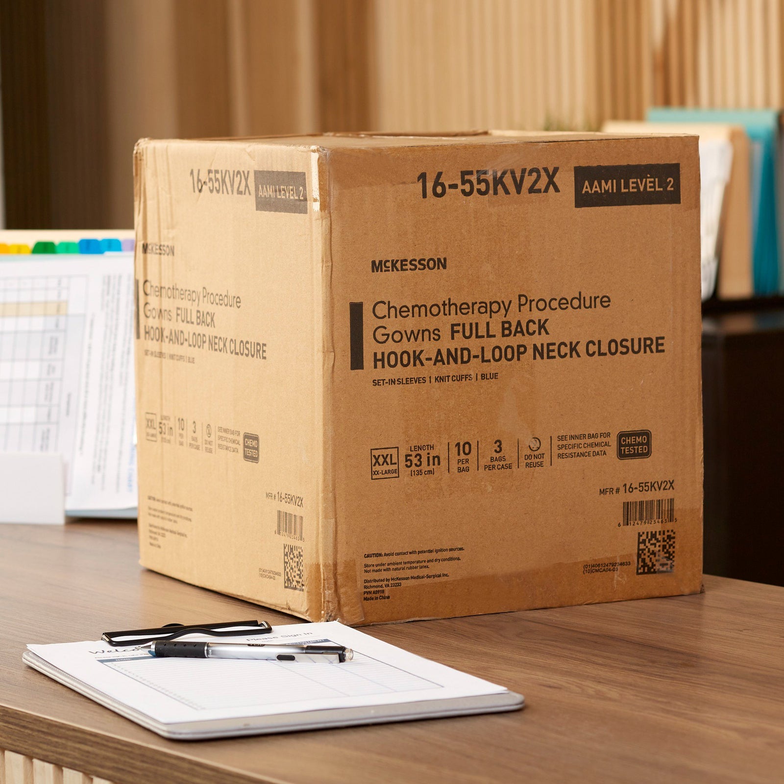 McKesson Chemotherapy Procedure Gown