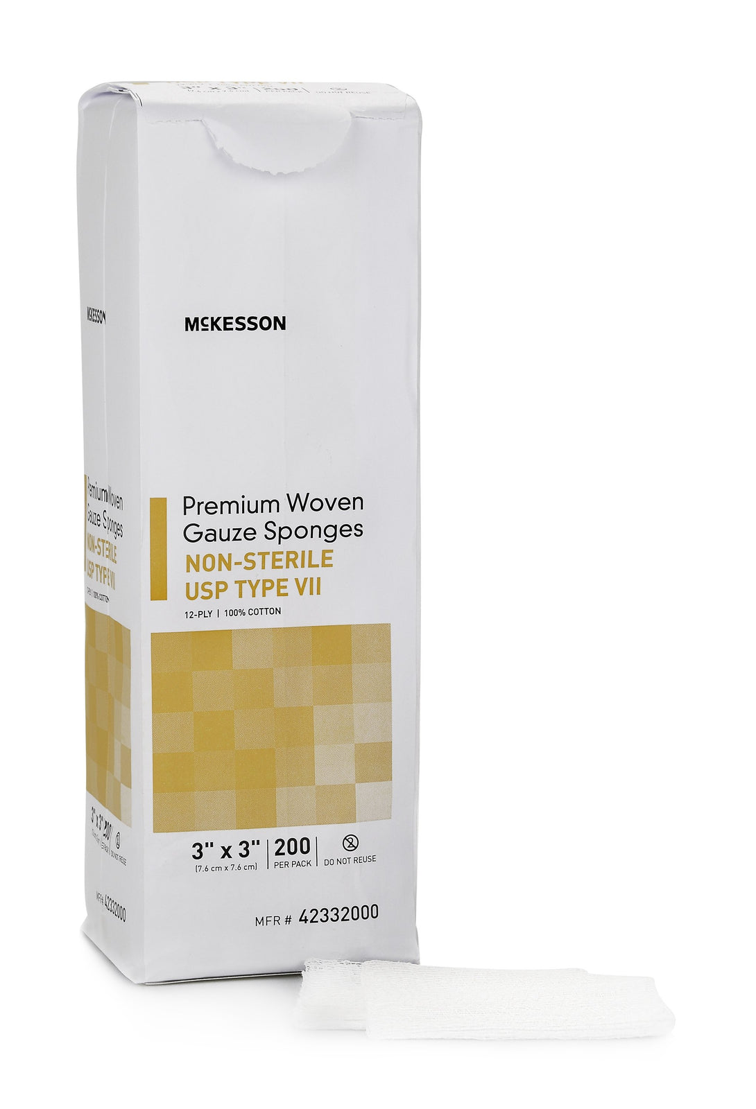 McKesson NonSterile USP Type VII Gauze Sponge