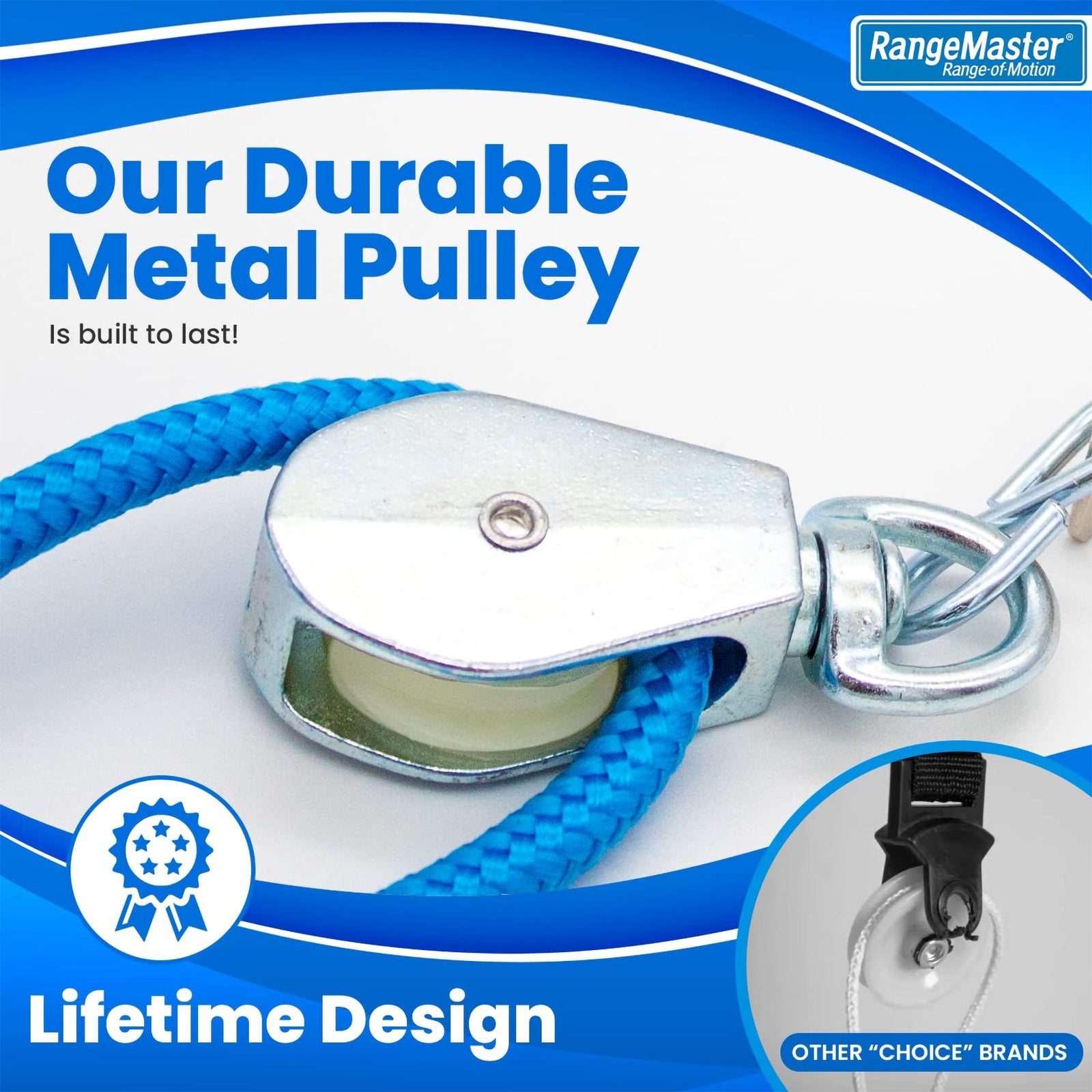 Blue Ranger Shoulder Pulley Exerciser