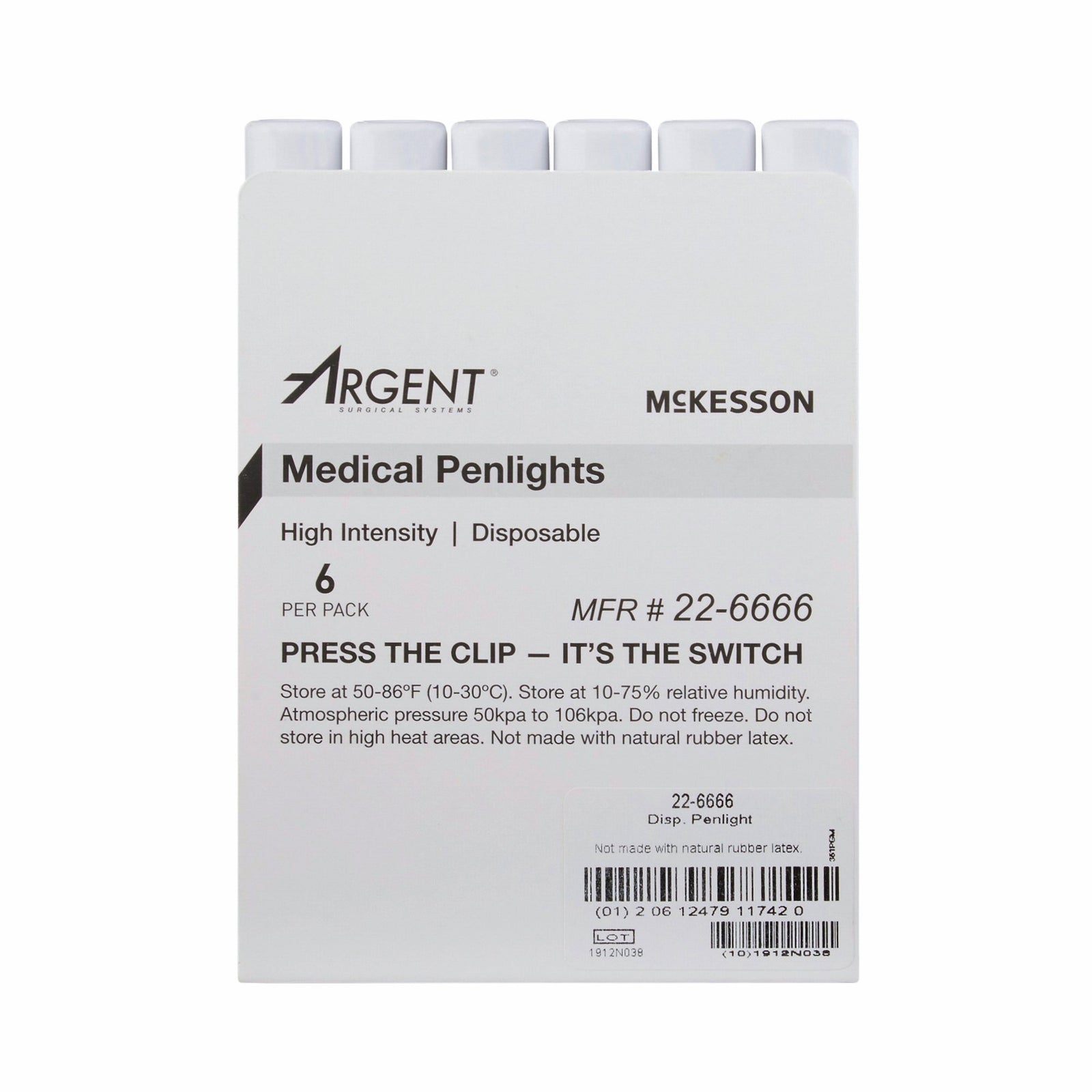 McKesson Disposable Penlight White Light