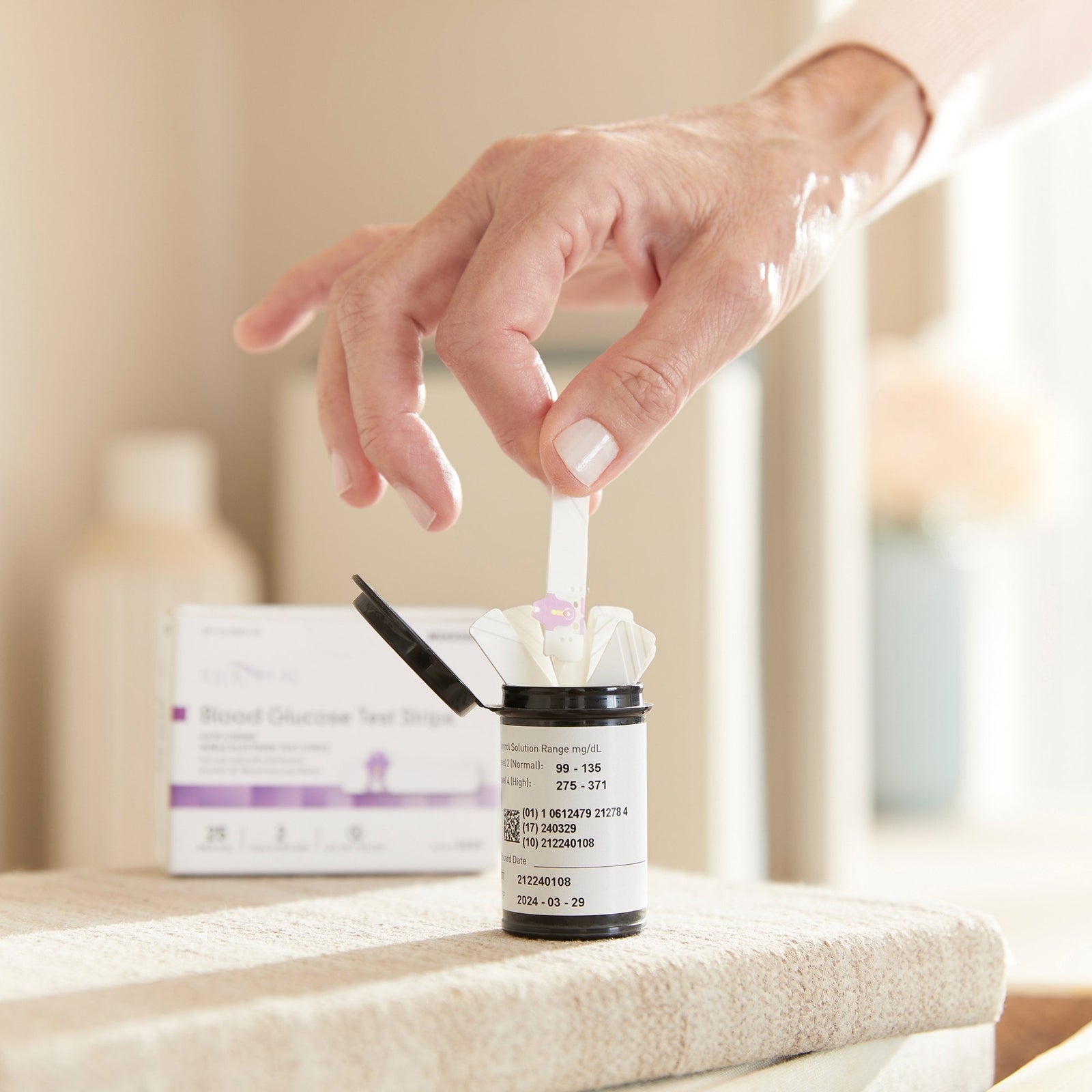 QUINTET AC Blood Glucose Test Strips