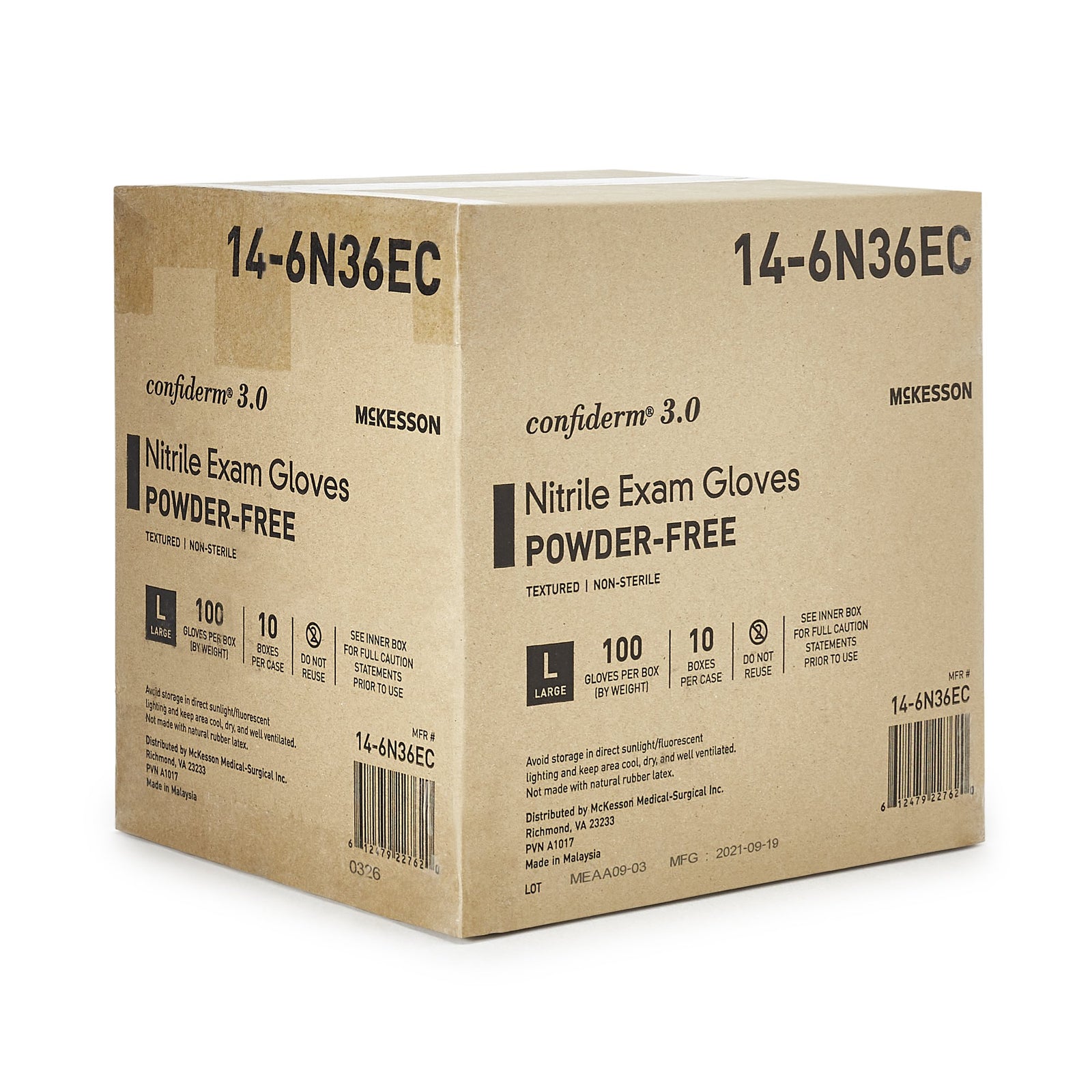 McKesson Confiderm 3.0 Nitrile Exam Glove