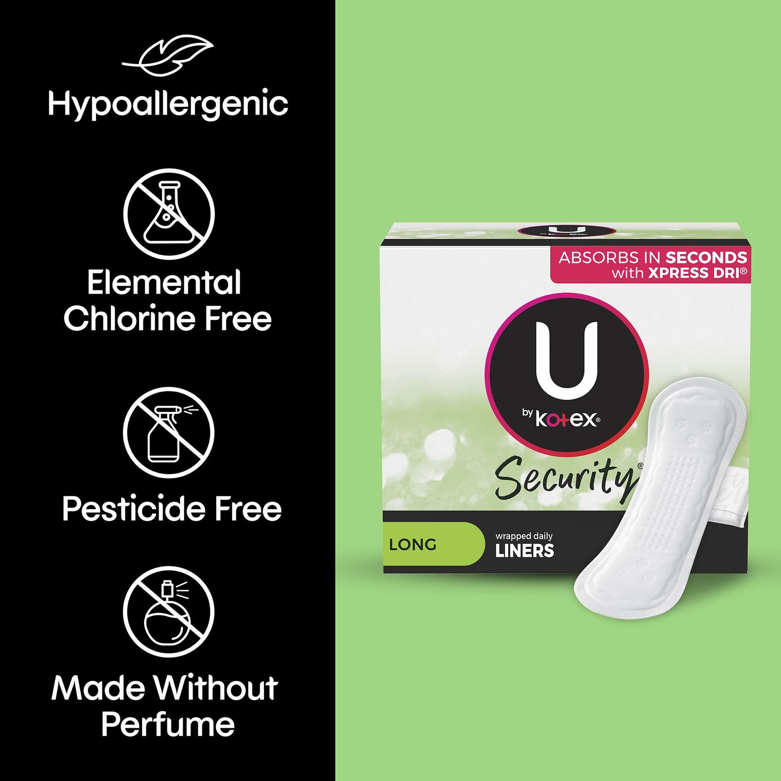 U by Kotex Security Lightdays Feminine Pad