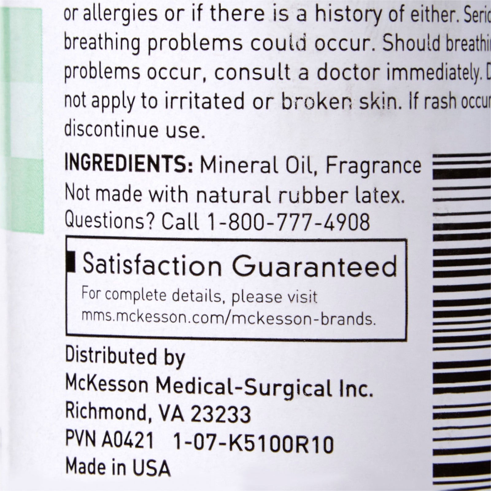 McKesson Baby Oil