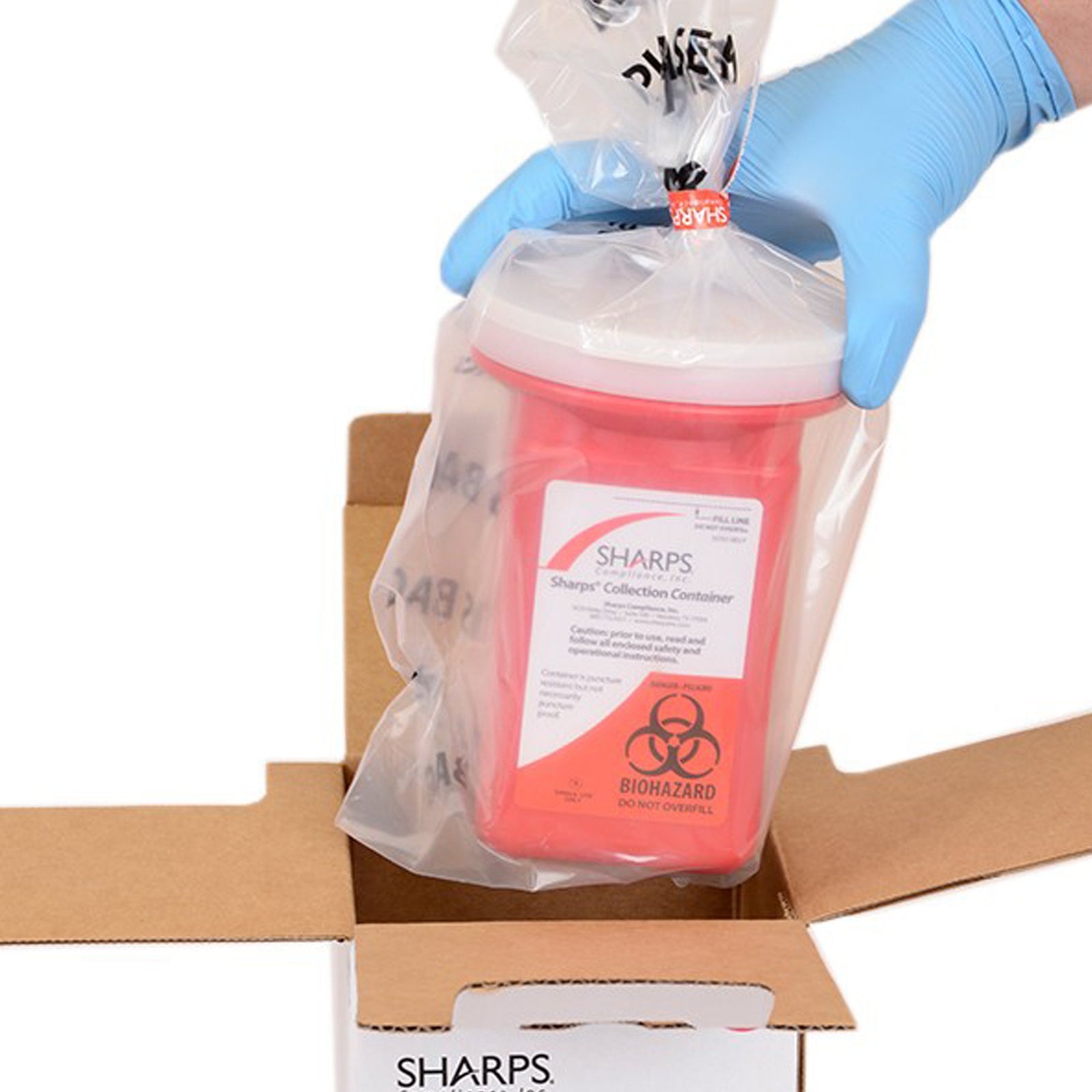 Sharps Recovery System Mailback Sharps Container