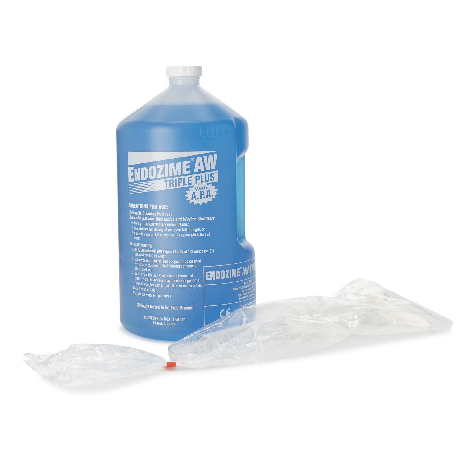 Endozime AW Triple Plus with APA Multi-Enzymatic Instrument Detergent