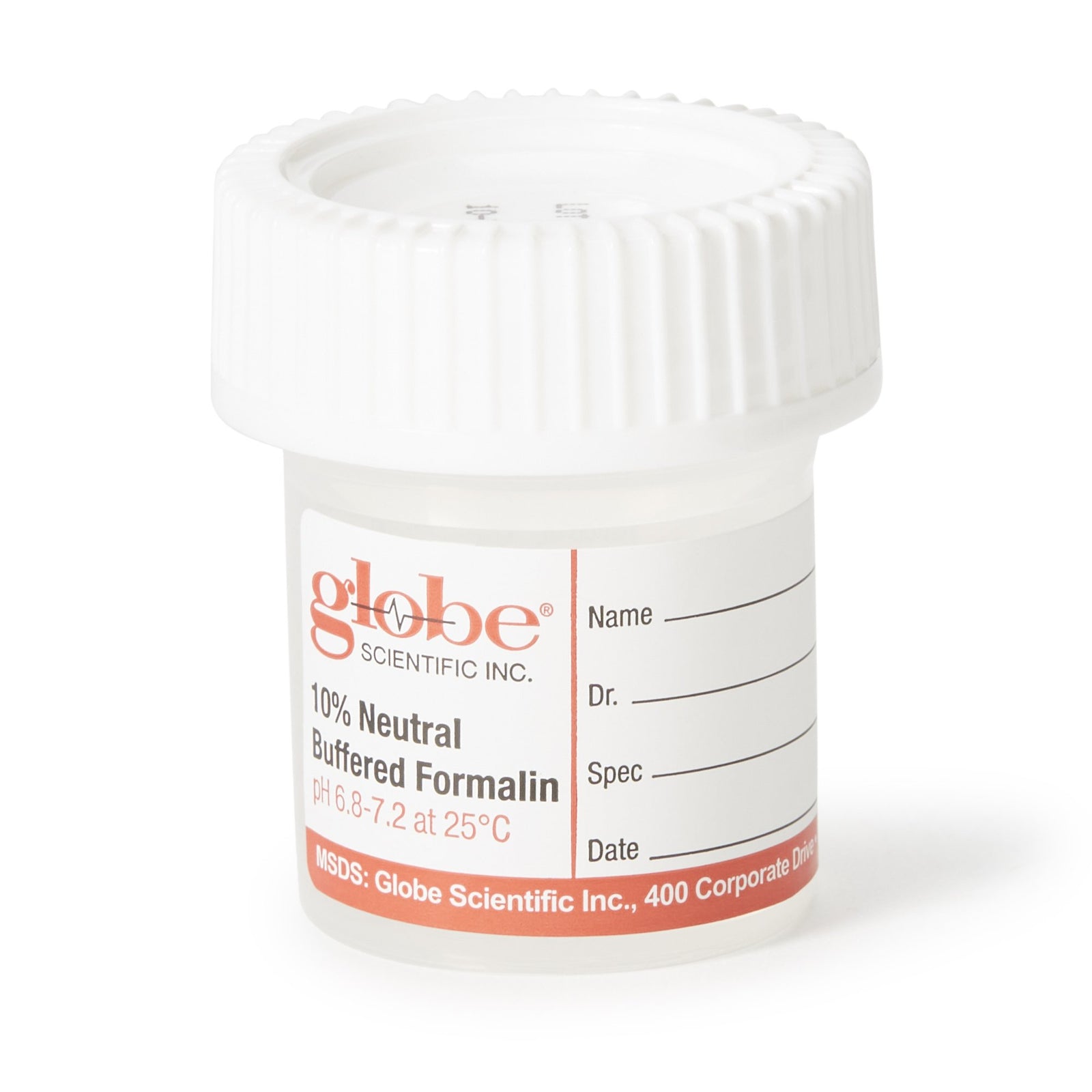 Click-It Prefilled Formalin Container