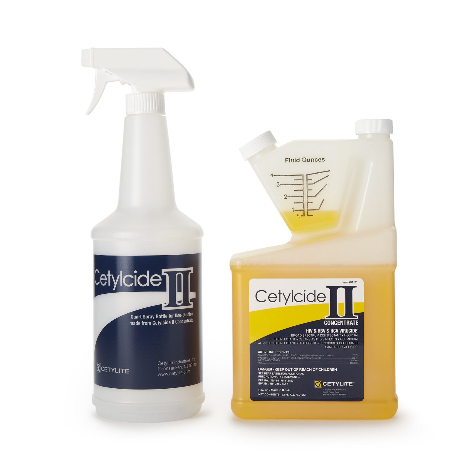 Cetylcide-II Surface Disinfectant Concentrate