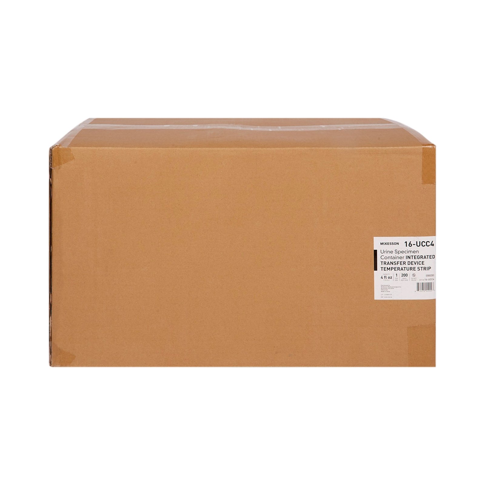 McKesson Urine Specimen Container With Integrated Transfer Device