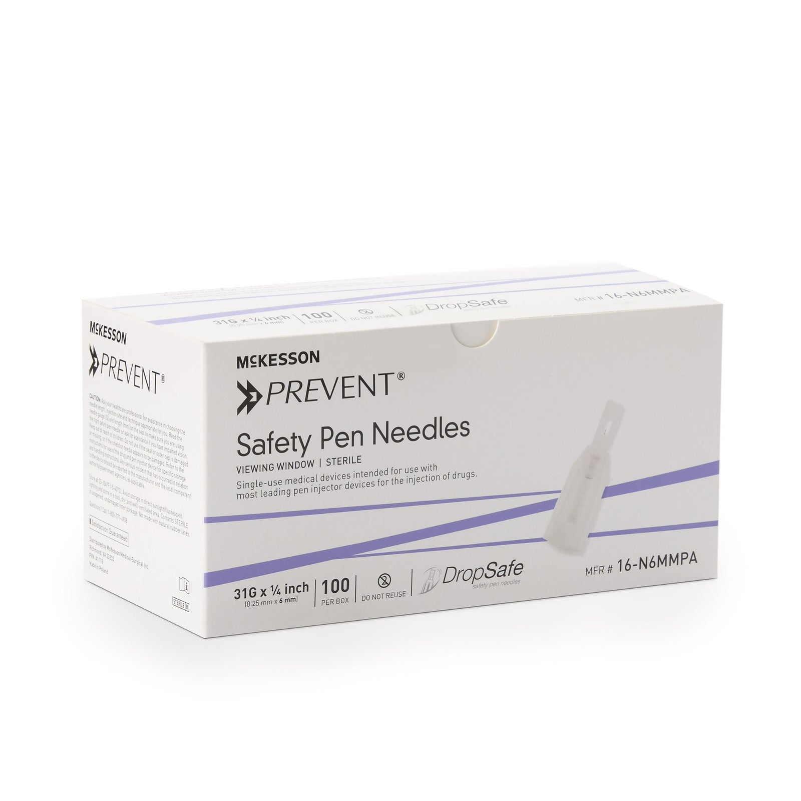 McKesson Prevent Safety Insulin Pen Needle