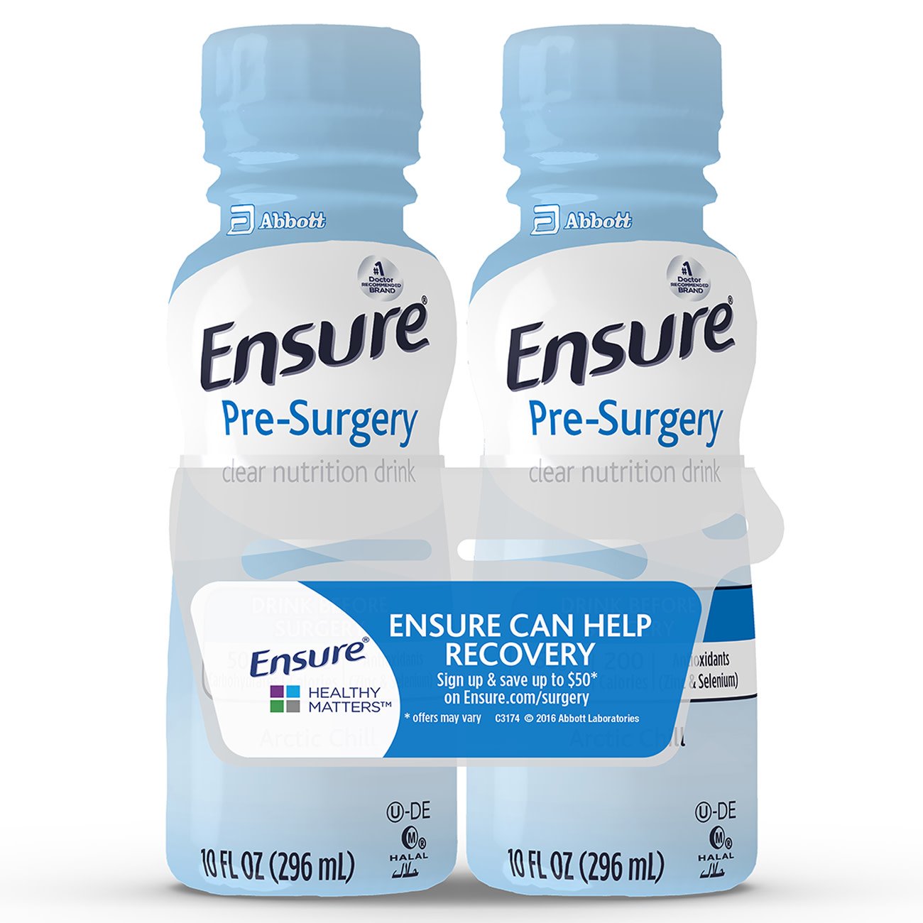 Ensure Pre-Surgery Clear Carbohydrate Drink Oral Supplement