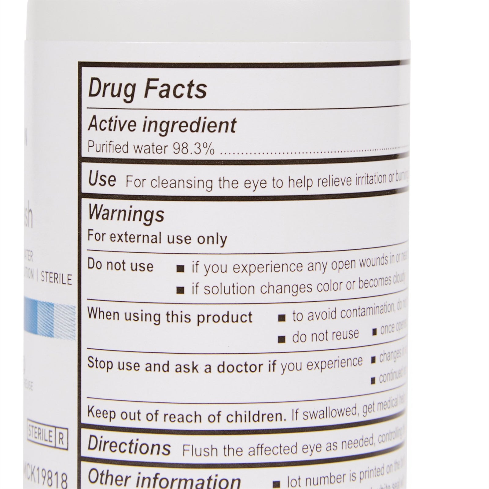 McKesson Eye Wash Solution