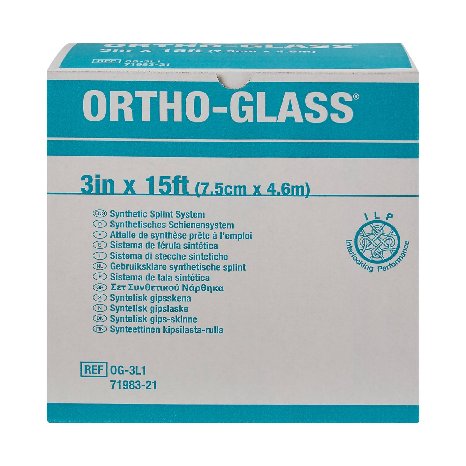 Ortho-Glass Padded Splint Roll