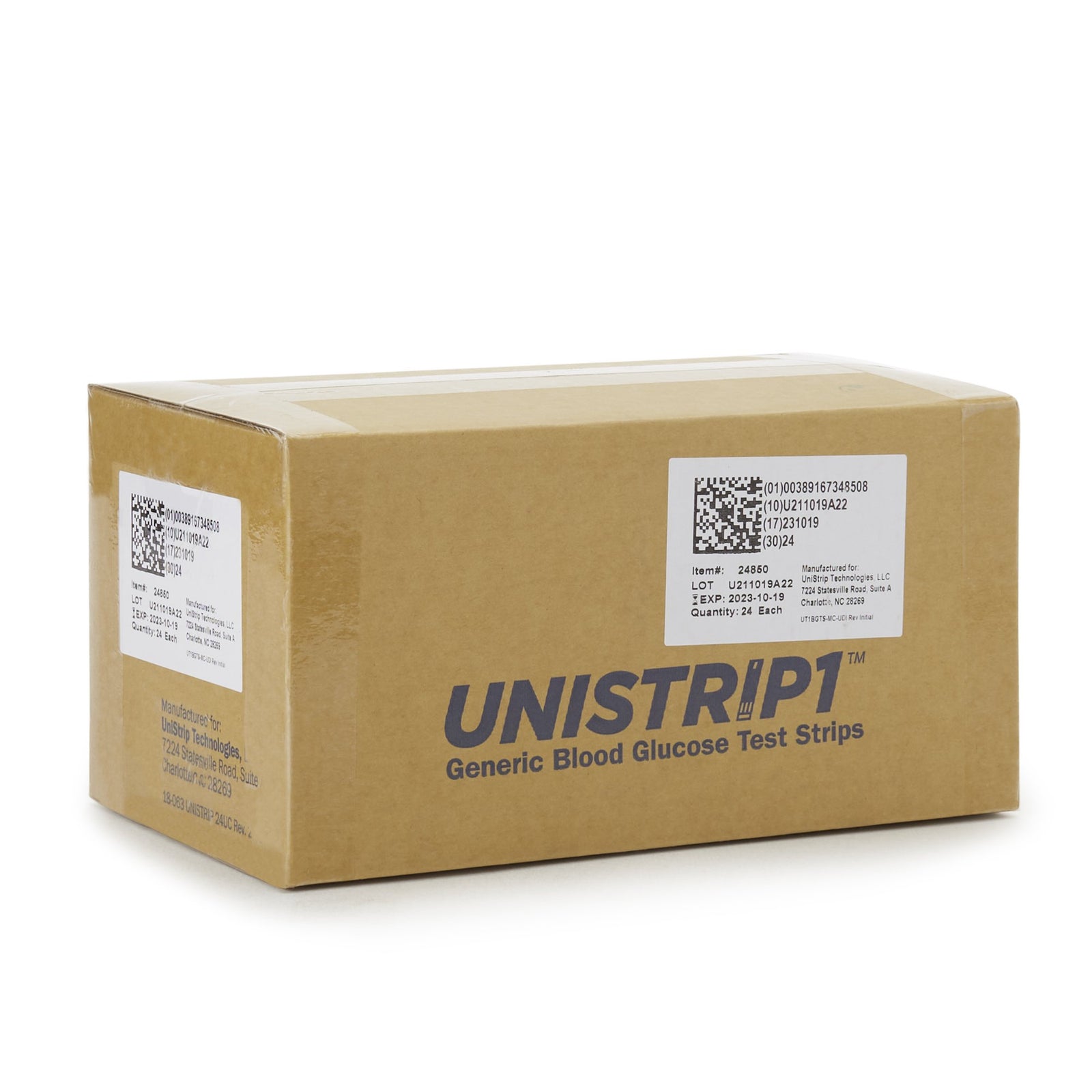 Unistrip Blood Glucose Test Strips