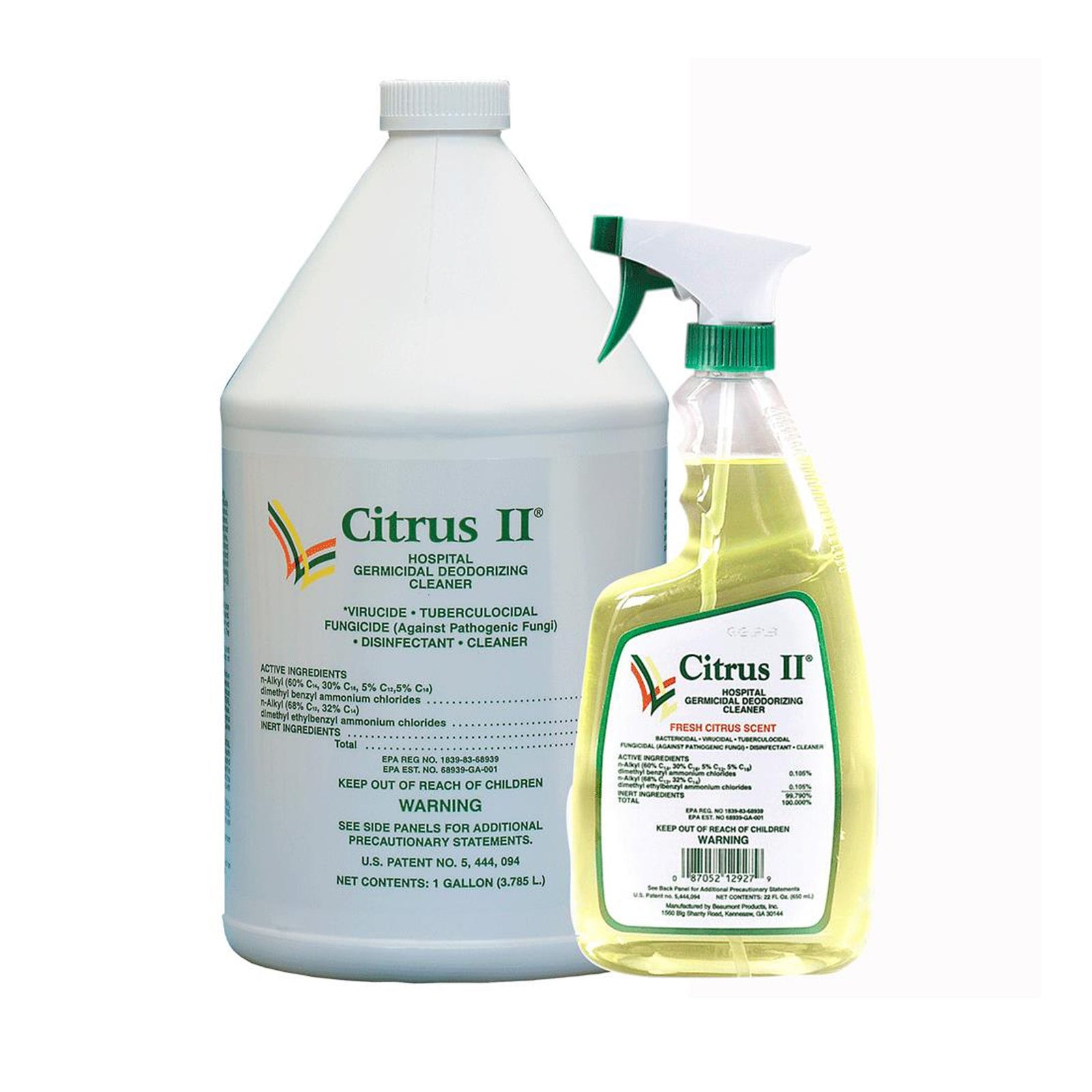 Citrus II Surface Germicidal Deodorizing Cleaner