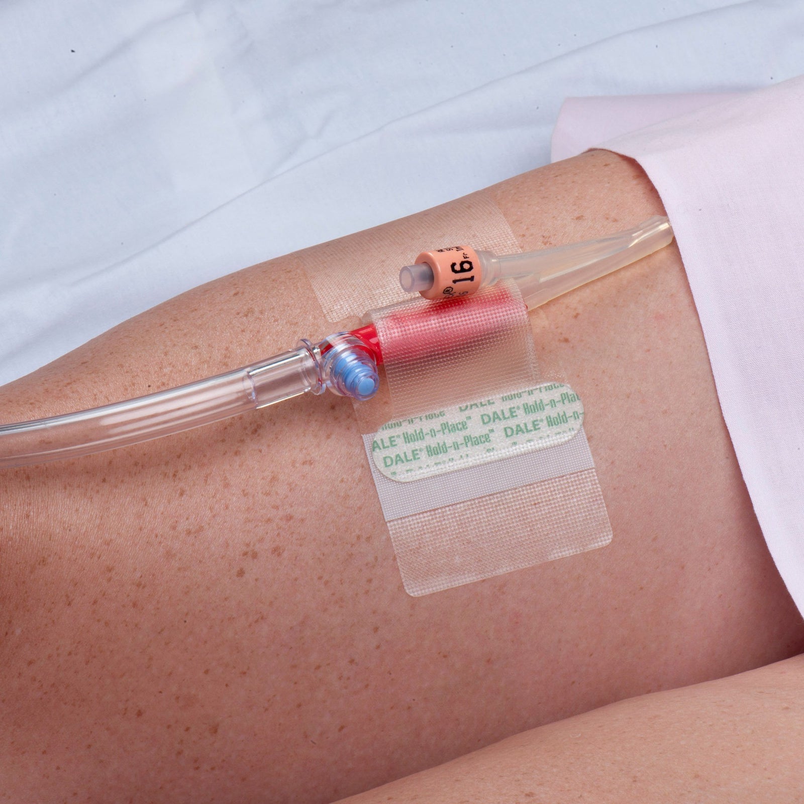 Hold-n-Place Catheter Holder