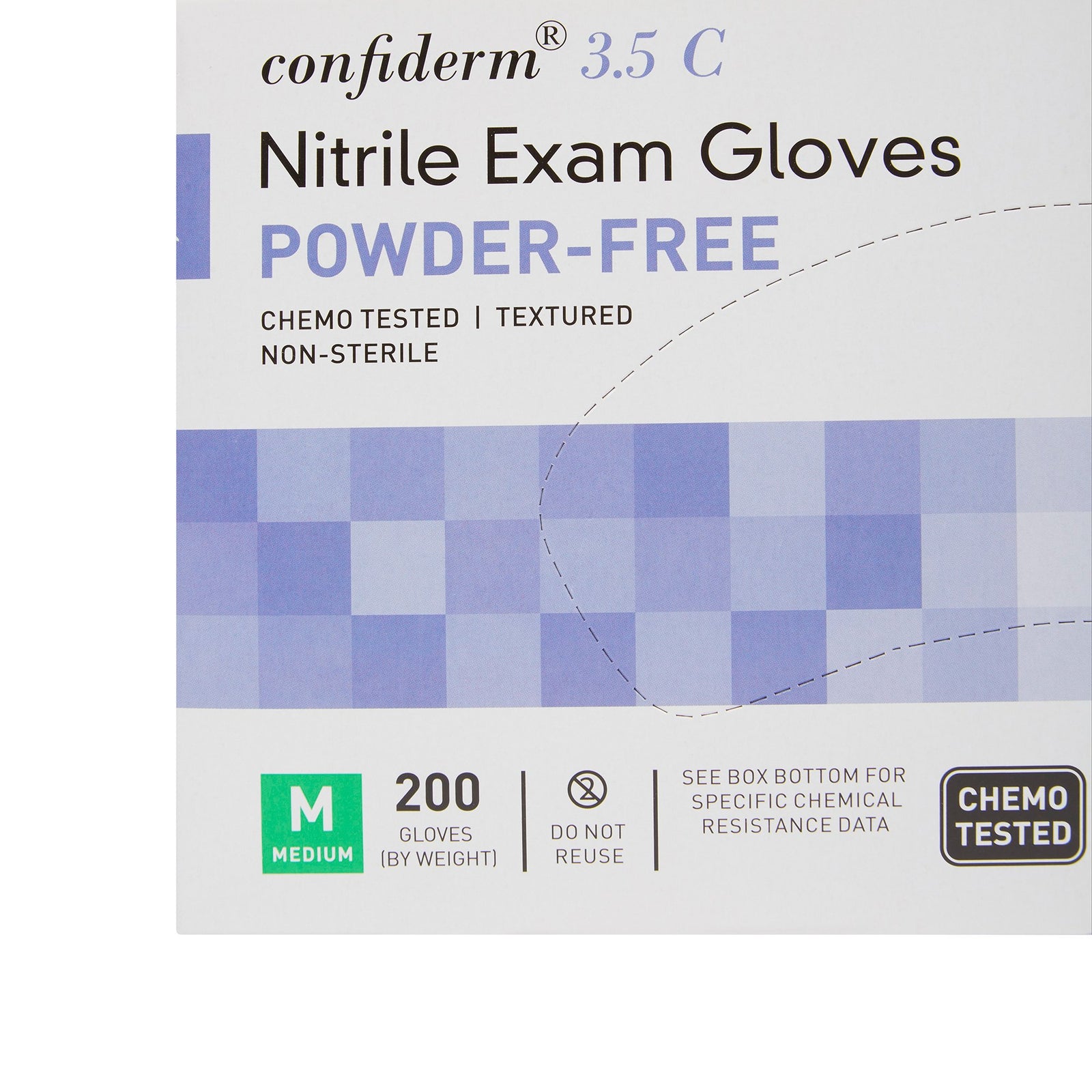 McKesson Confiderm 3.5C Nitrile Exam Glove