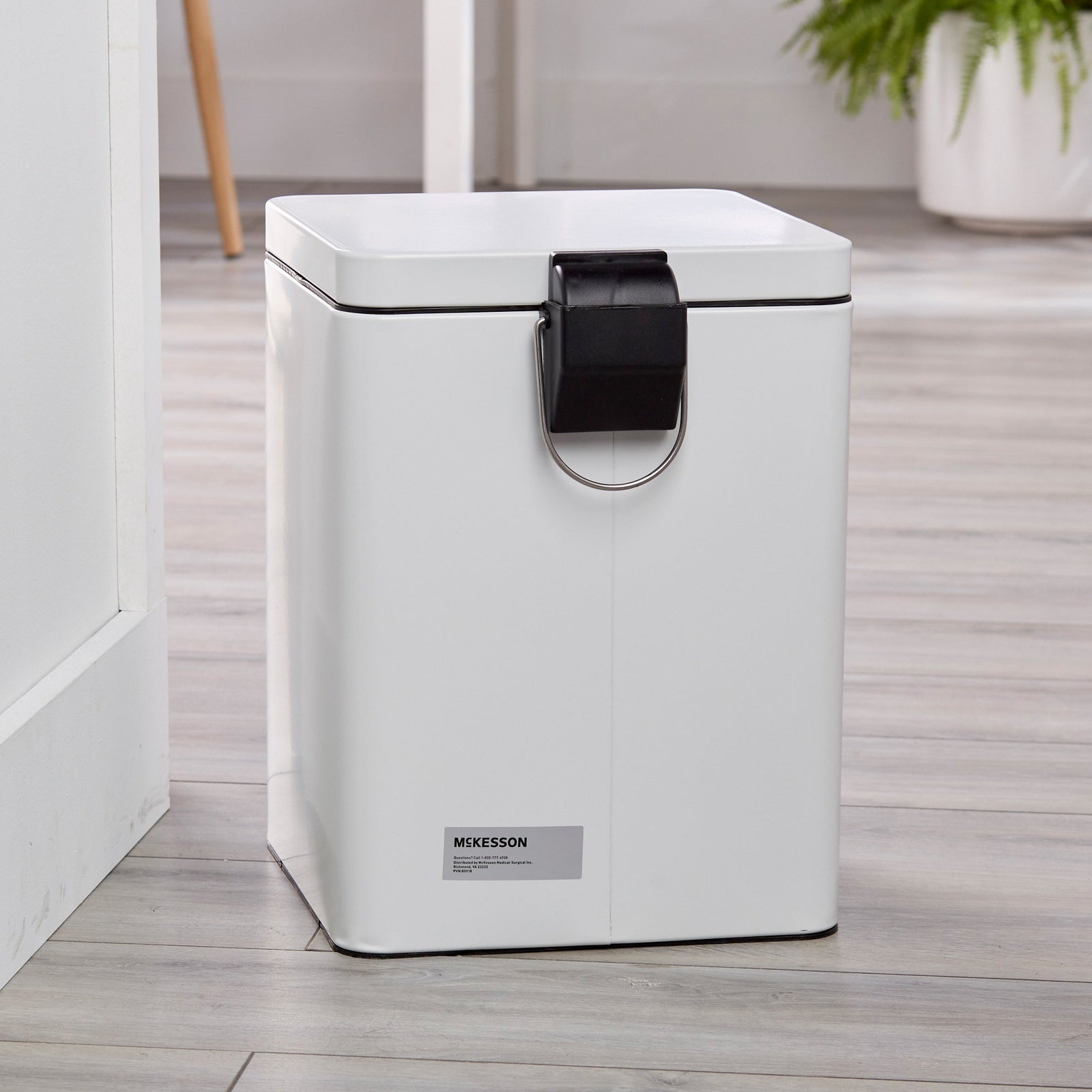 McKesson Trash Can With Plastic Liner