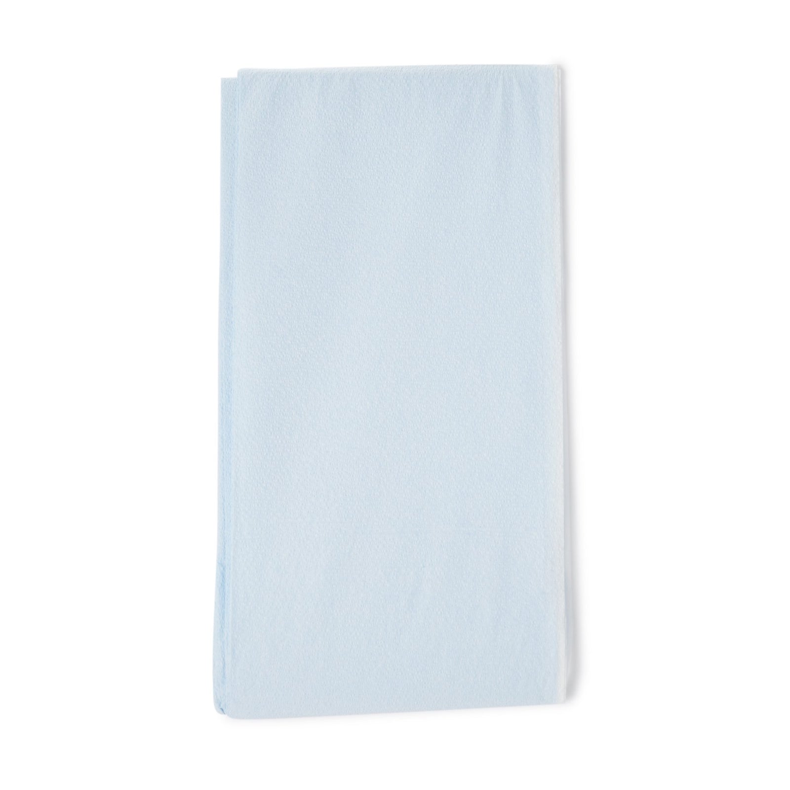 Stretcher Sheet Fitted Sheet 30 X 72 Inch Blue Nonwoven Fabric Disposable