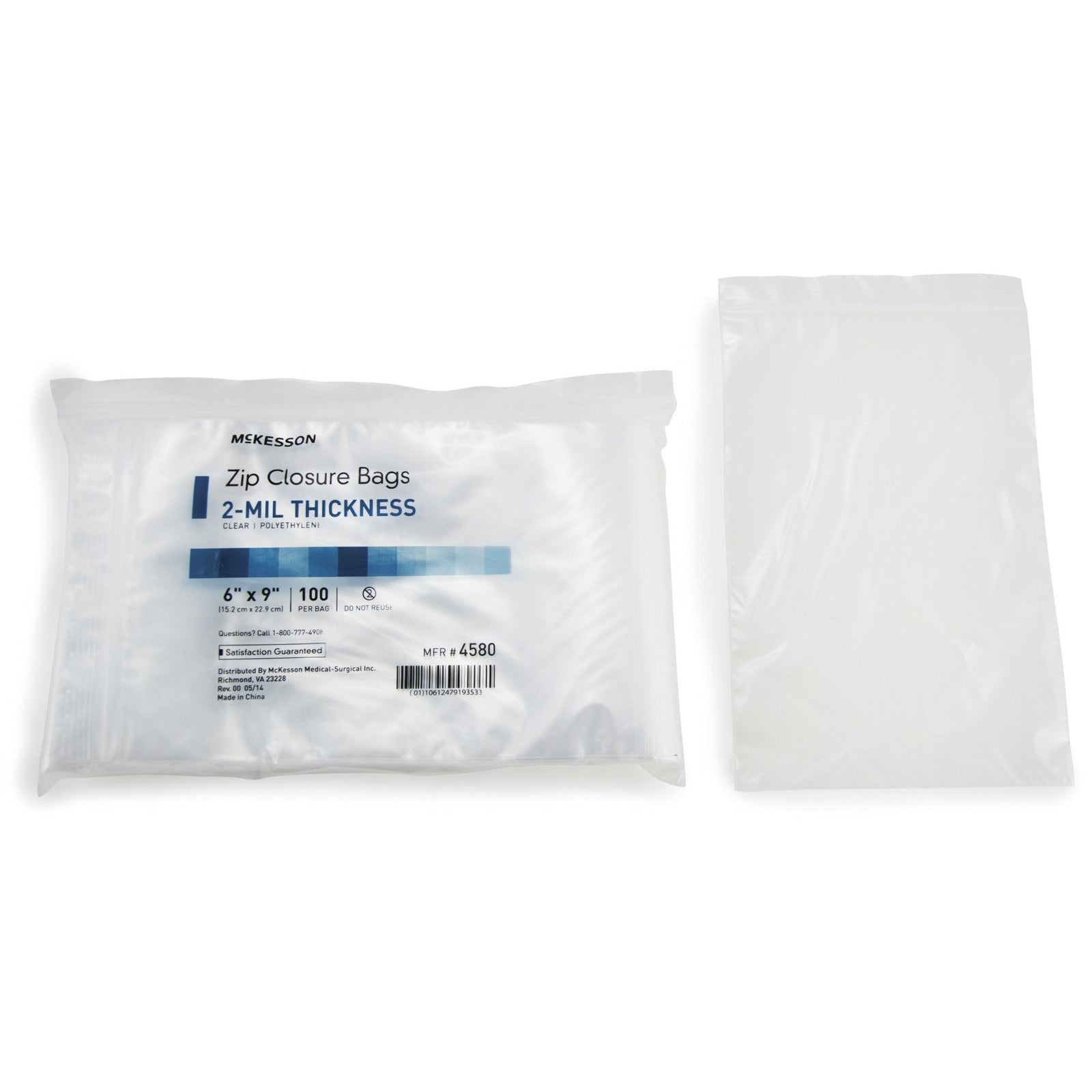 McKesson Reclosable Bag