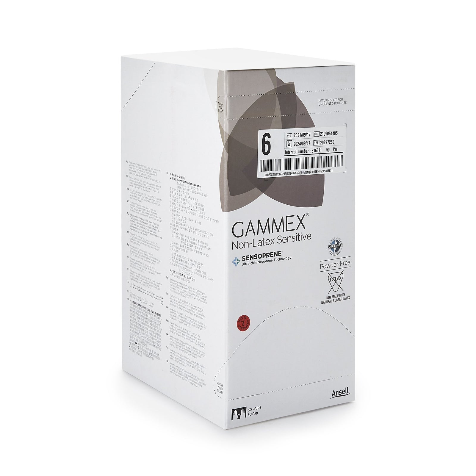 GAMMEX Non-Latex Sensitive Surgical Glove