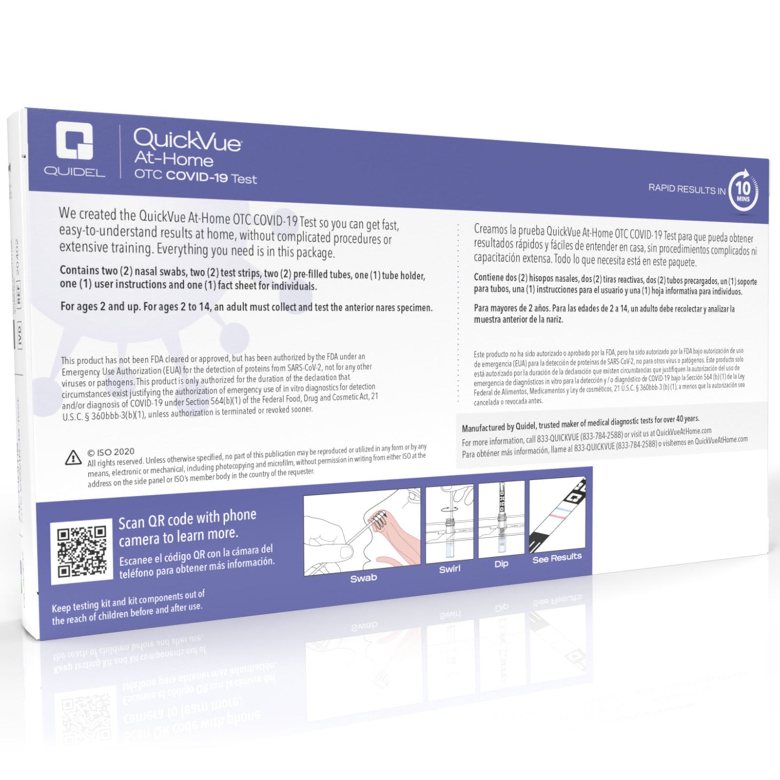 QuickVue Rapid Test Kit