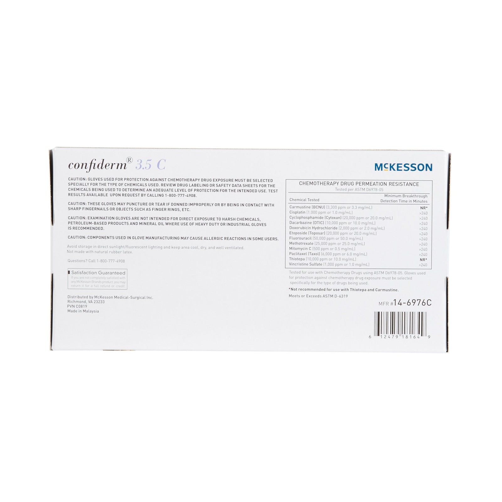 McKesson Confiderm 3.5C Nitrile Exam Glove
