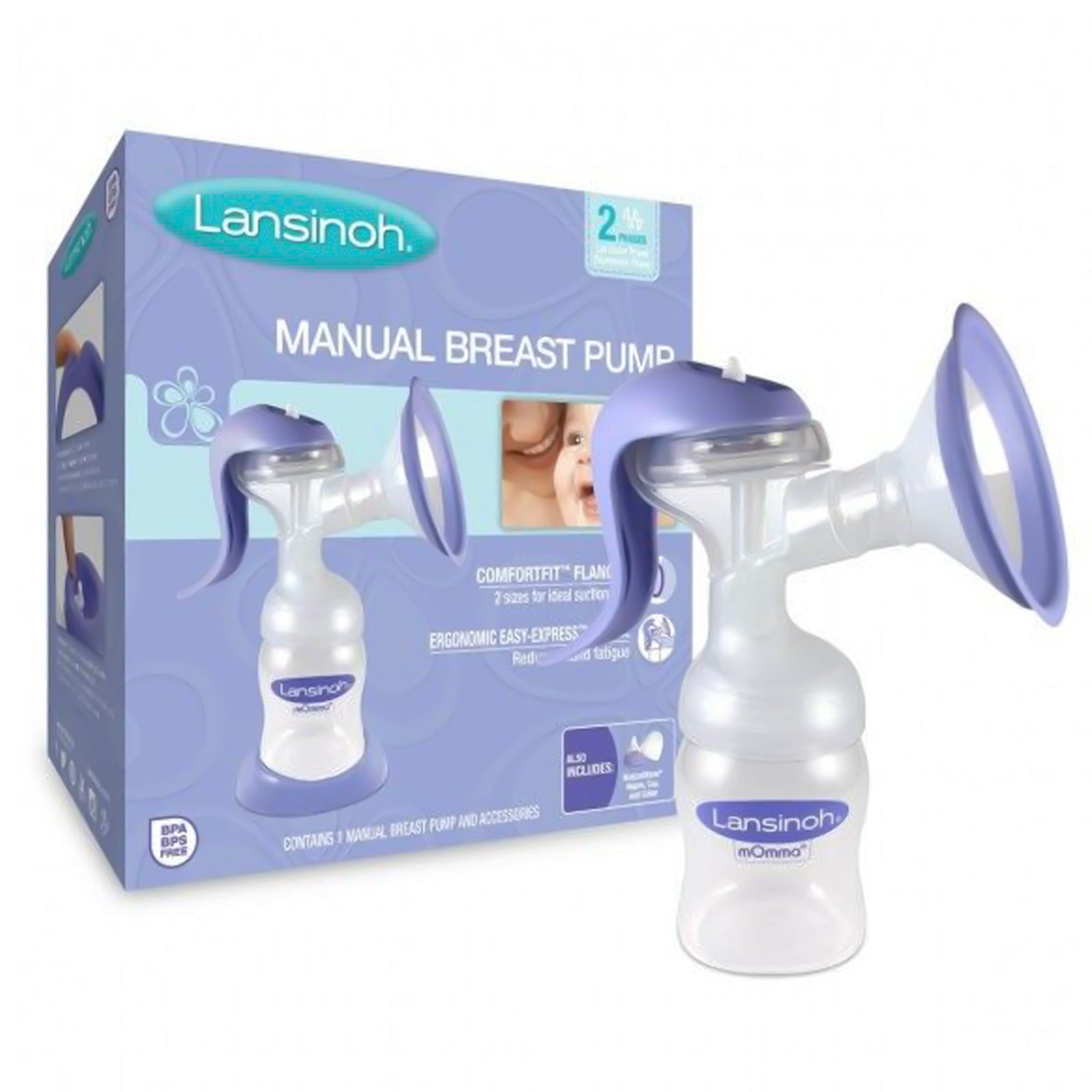 Lansinoh Manual Breast Pump Kit