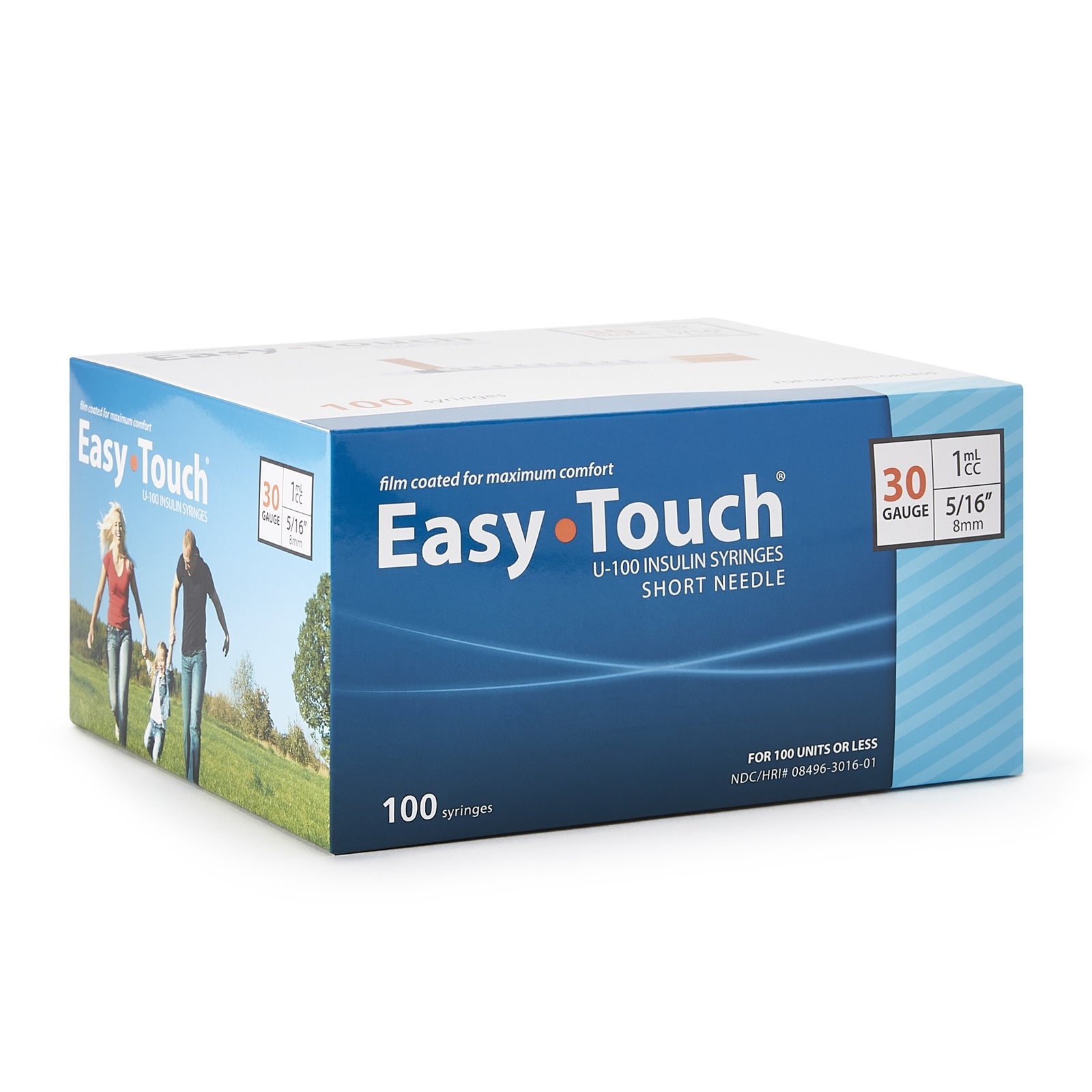 EasyTouch Standard Insulin Syringe With Needle