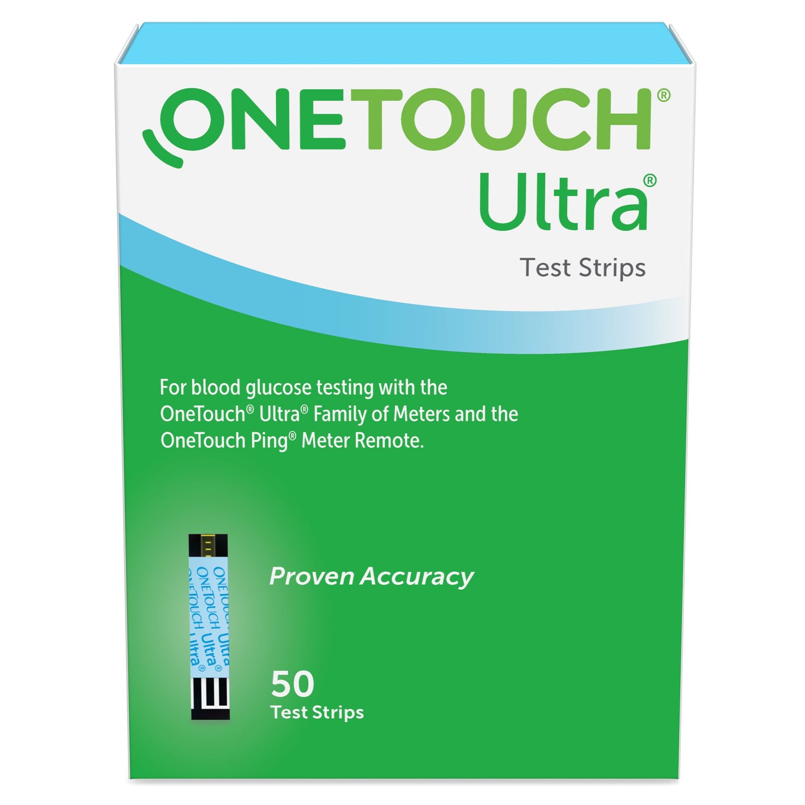 OneTouch Ultra Blue Blood Glucose Test Strips