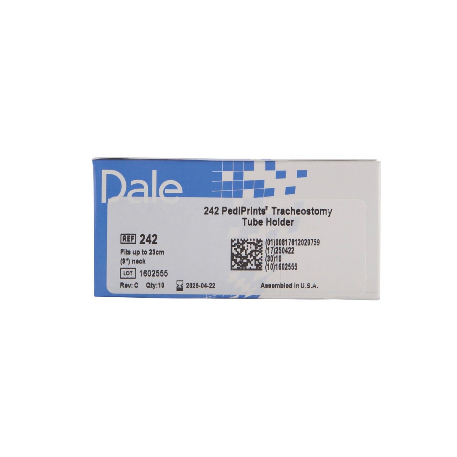 Dale Pedi Prints Tracheostomy Tube Holder
