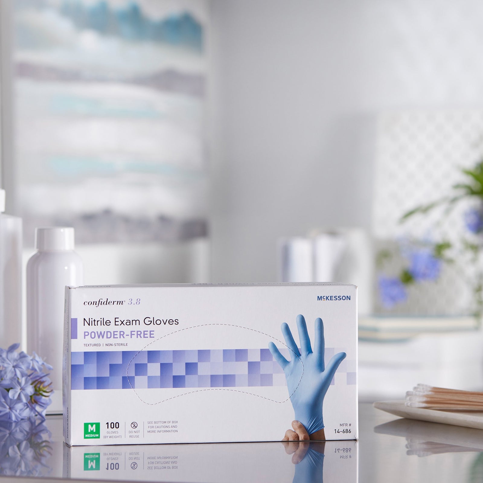 McKesson Confiderm 3.8 Nitrile Exam Glove