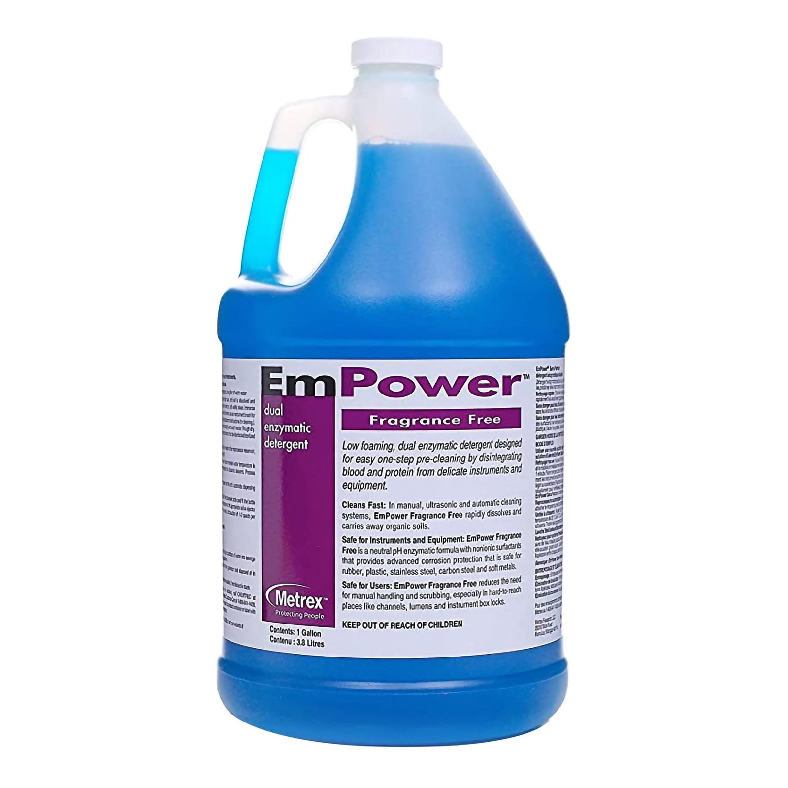 EmPower Fragrance Free Dual Enzymatic Instrument Detergent