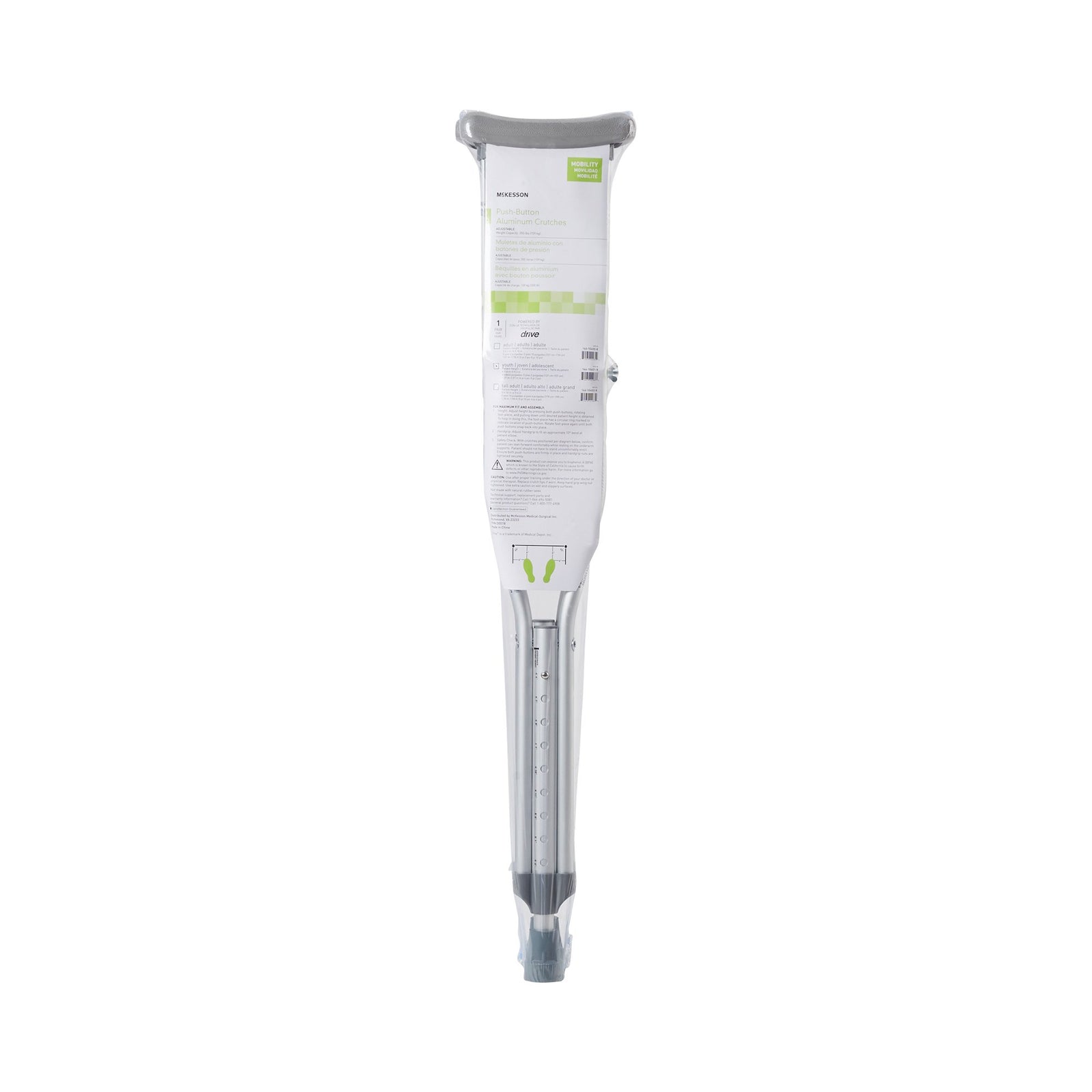McKesson Underarm Crutches