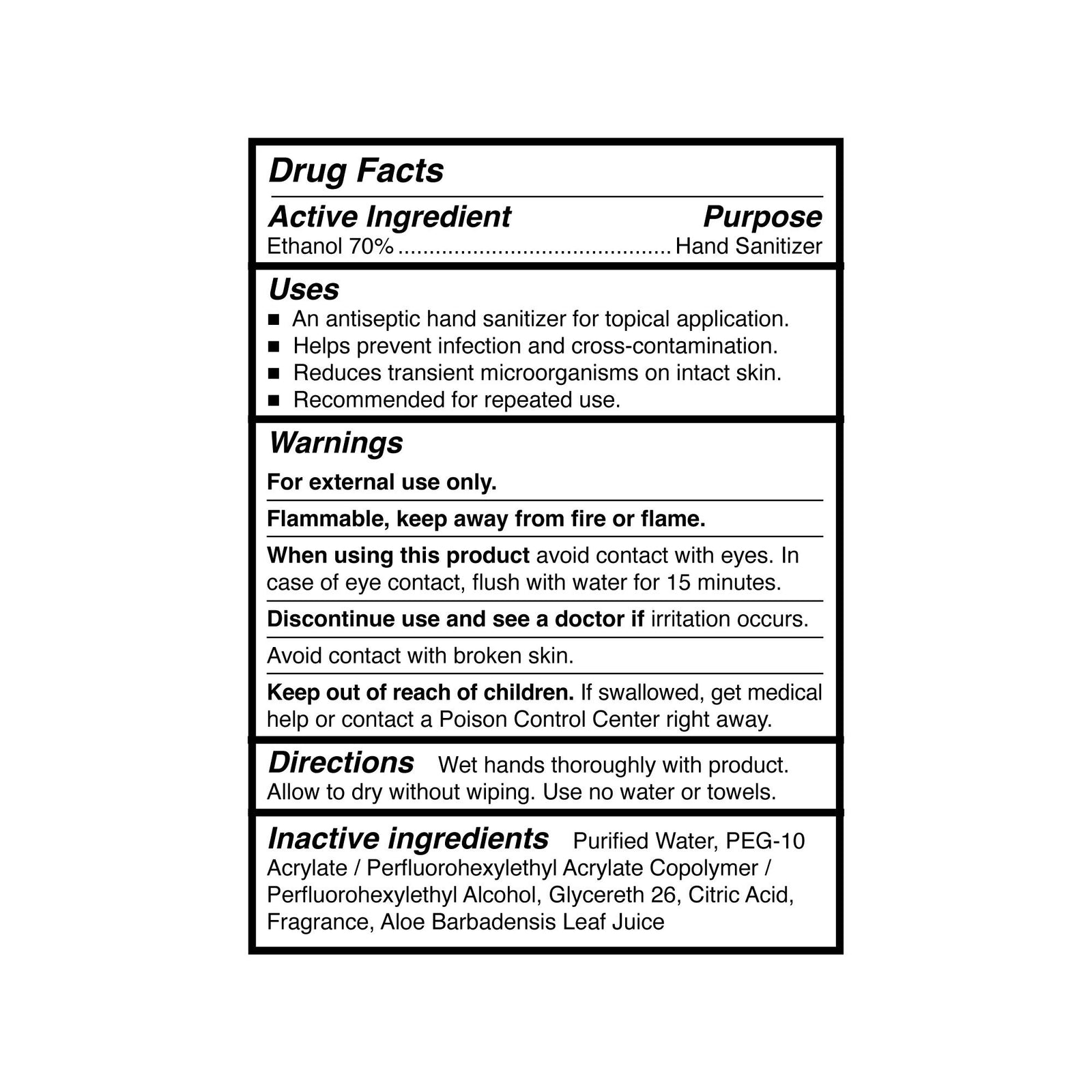 McKesson Hand Sanitizer With Aloe