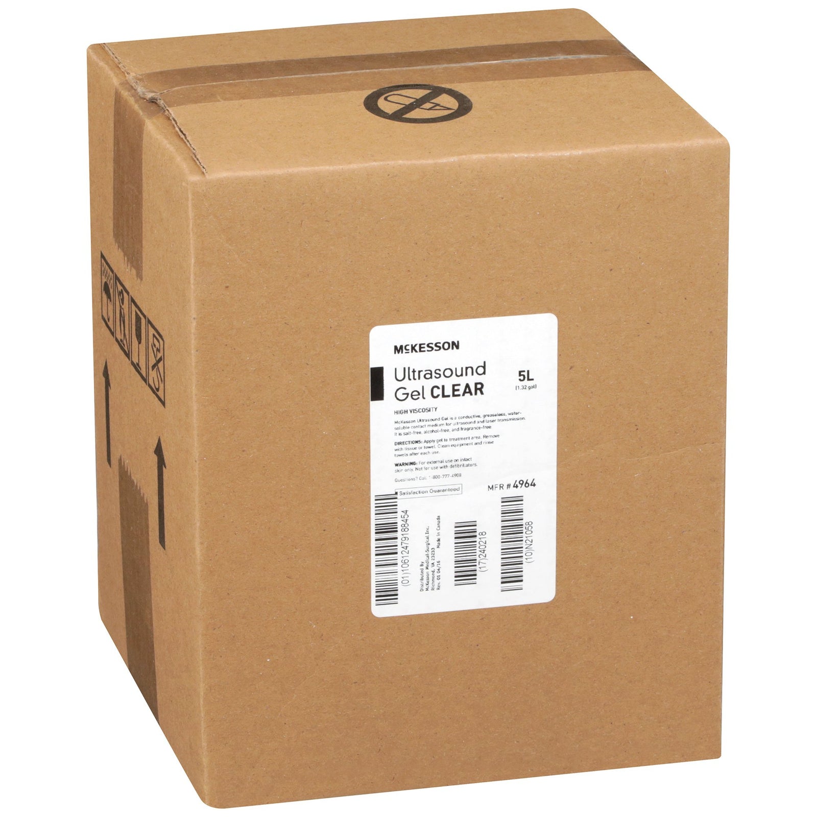 McKesson Ultrasound Gel 5L Jar
