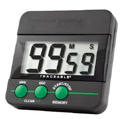 Traceable Electronic Alarm Timer Control 3 Holding