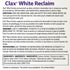 Clax White Reclaim Laundry Stain Remover