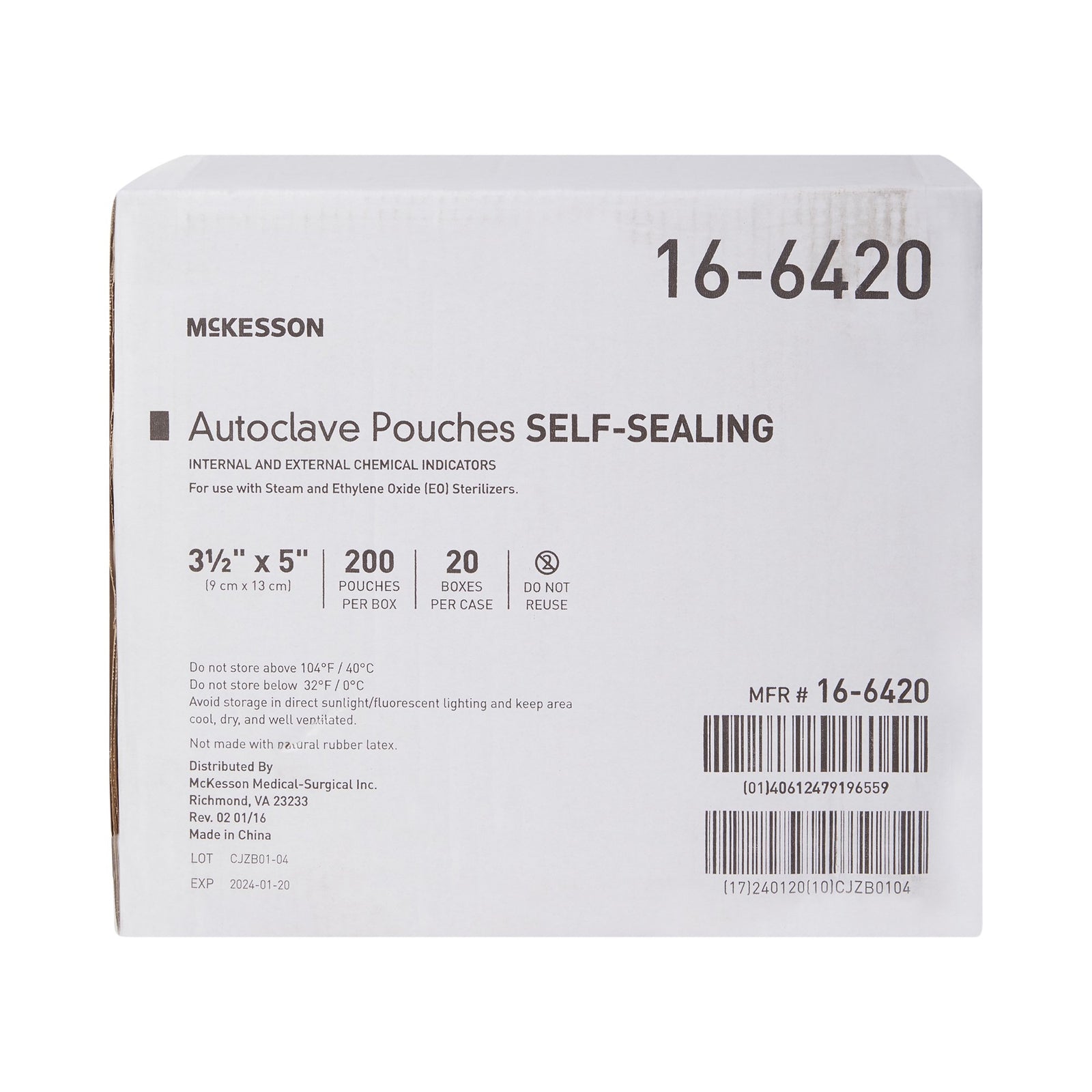 McKesson Sterilization Pouch