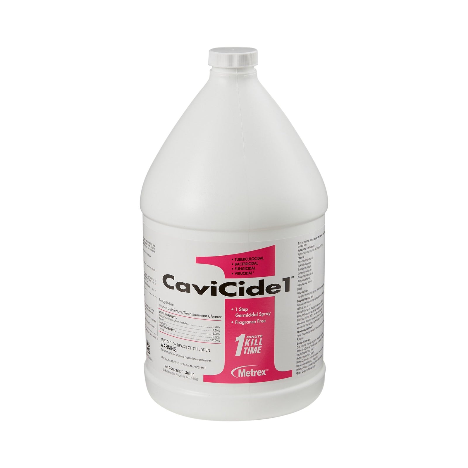 Metrex CaviCide1 Surface Disinfectant Decontaminant Cleaner