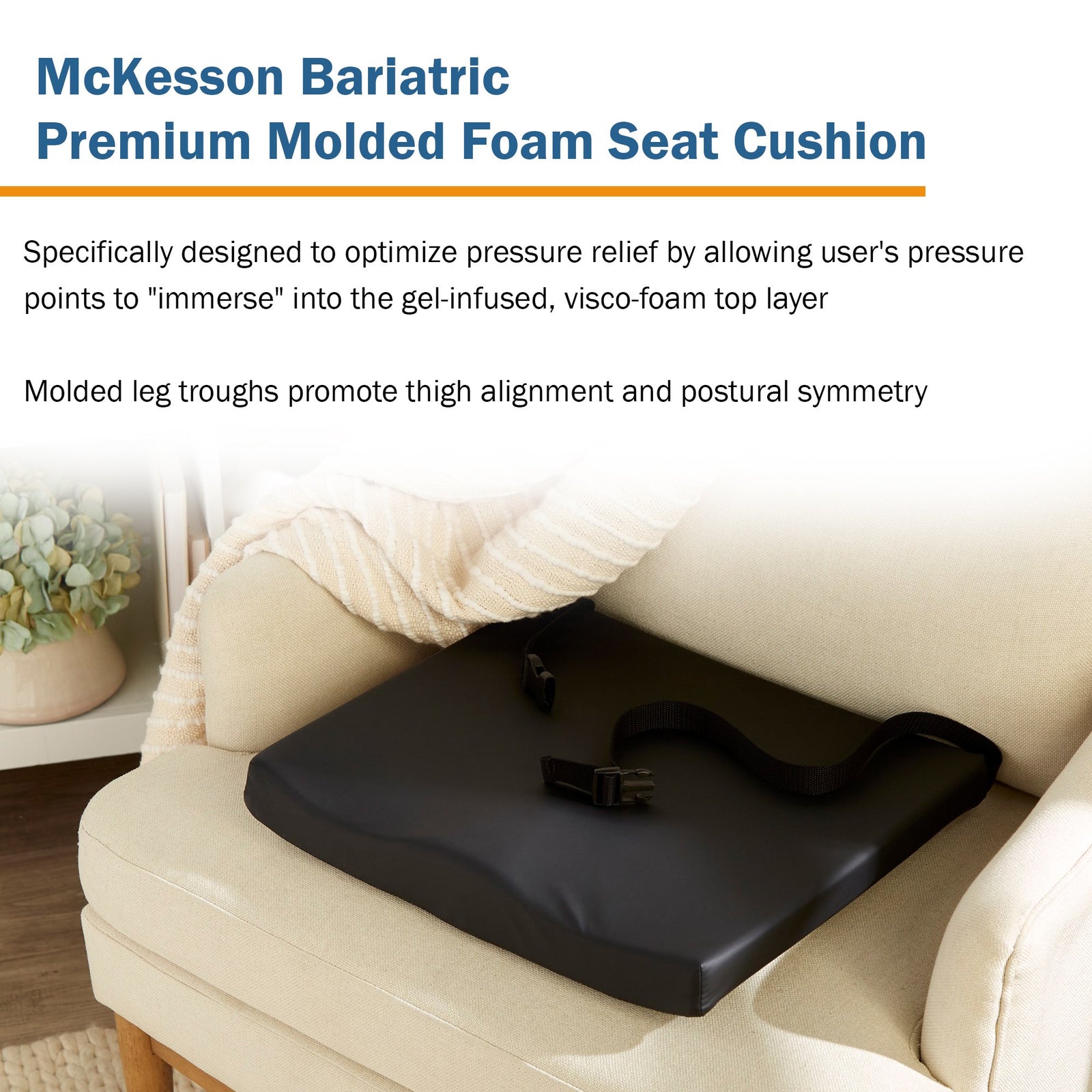 McKesson Bariatric Seat Cushion