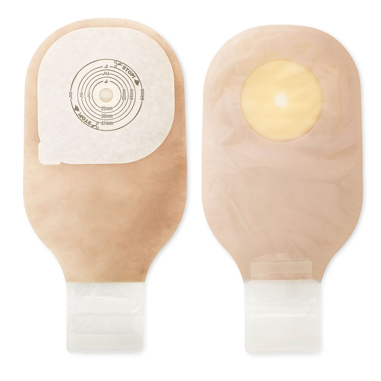 Premier One-Piece Drainable Transparent Filtered Ostomy Pouch