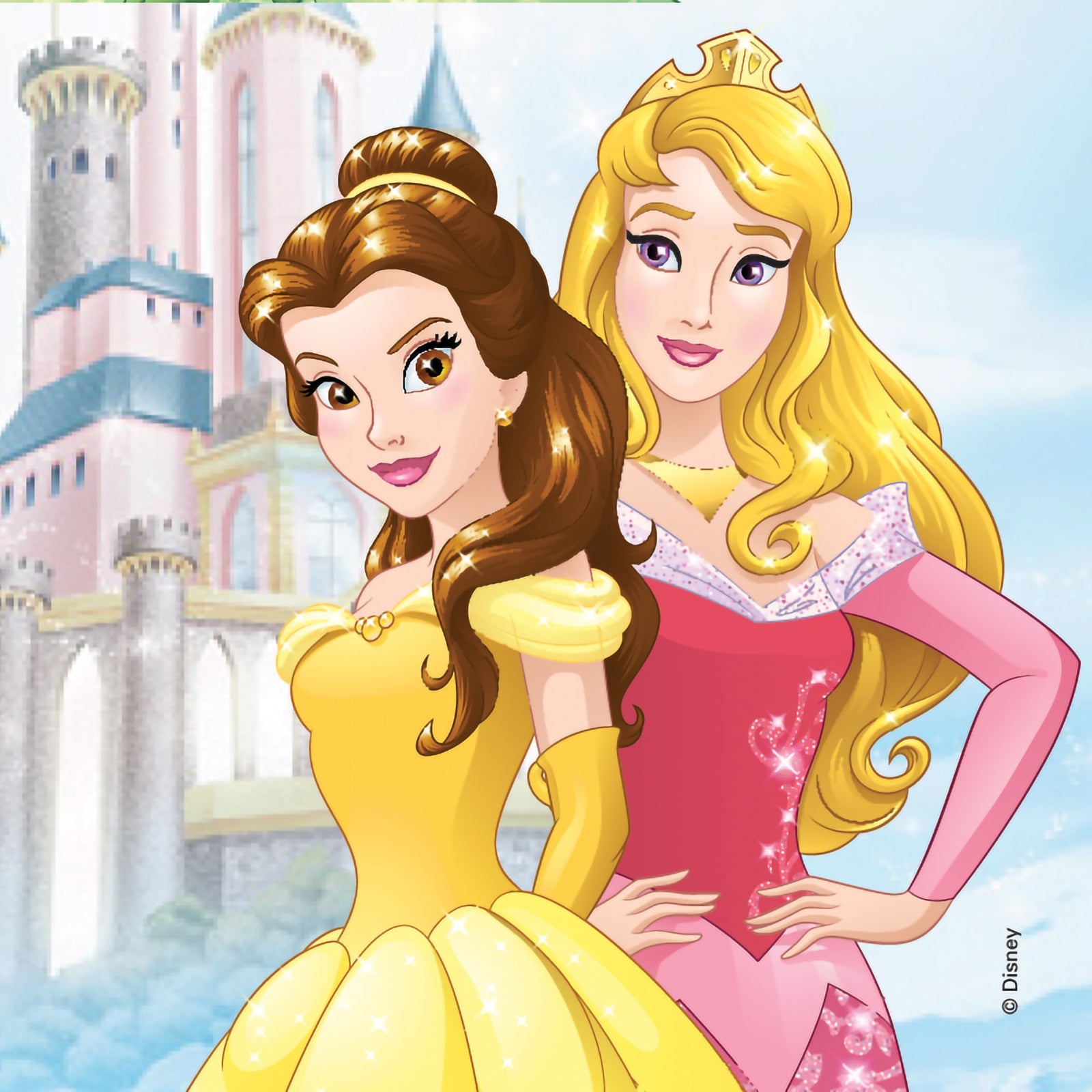 Medibadge Disney Princesses Castles Sticker