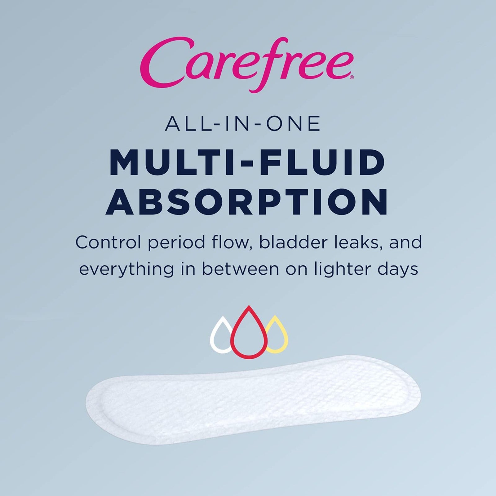 Carefree actifresh Panty Liner