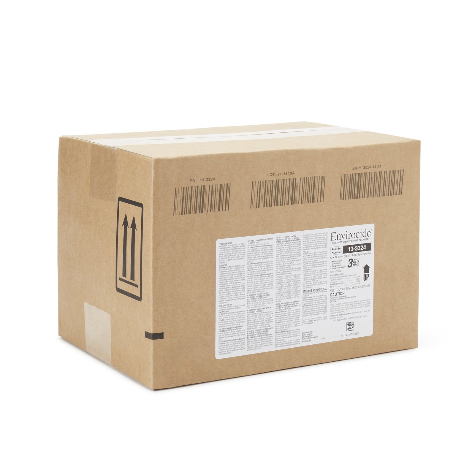 Envirocide Alcohol-Based Pump Spray 24oz